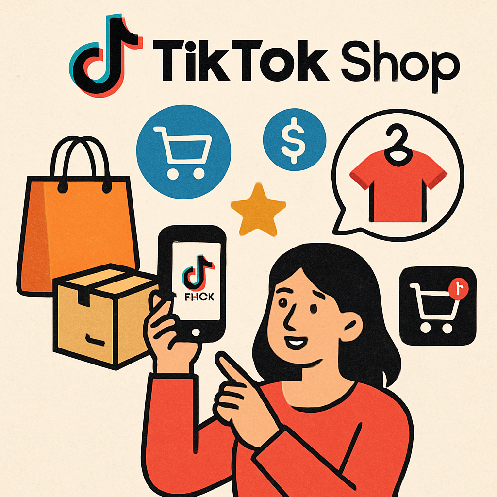 illustration de TikTok Shop